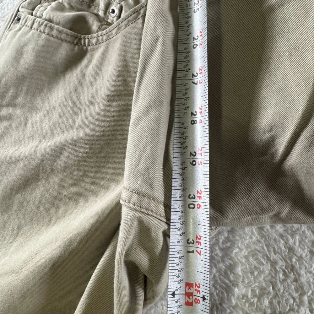 Levi's 514 Straight Fit Jeans W29 L30 Mens Tan Brown‎ Casual Denim Pants Khakis